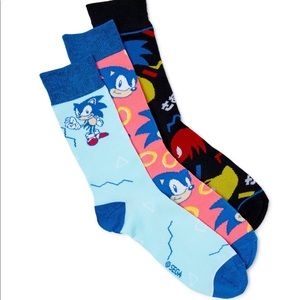 Sonic The Hedgehog socks 3pk
